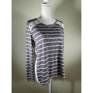 Women’s casual long sleeve top by Rewind size XL